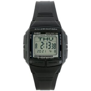 Casio Vintage DB-36-1AVCR Čierne digitálne hodinky pohľad spredu - Casio