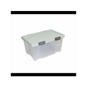 FLAIR 80104 45L világosszürke Uni-box 600 130503389 - Tárolódoboz & kosár