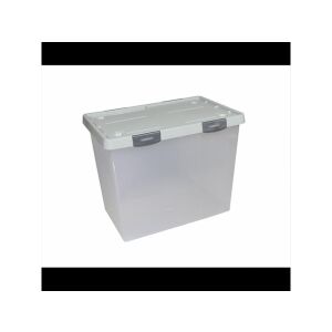 FLAIR 80111 75L világosszürke Big Box 130503405 - Tárolódoboz & kosár