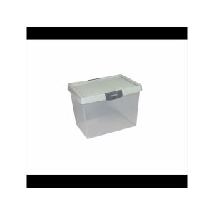 FLAIR 61637 25L világosszürke Big Box 130505275 - Tárolódoboz & kosár