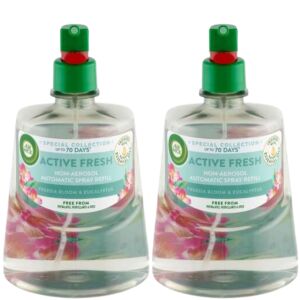 Air Wick Active Fresh Freesia & Eucalipt rezerve spray automat, 2 bucăți - Curatenie