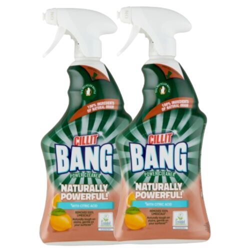 Cillit Bang Természtesen Hatékony Kosz & Vízkőoldó, 2x750ml