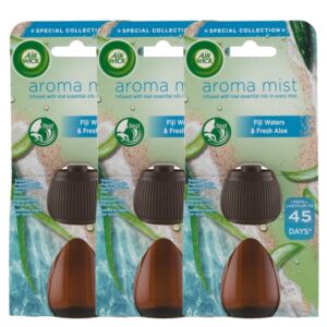 Air Wick Aroma Mist Utántöltő - Fidzsi lagúna és friss Aloe, 3 darabos - Légfrissítő