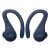 JVC HA-EC25T-A-U blue wireless earbuds, close up