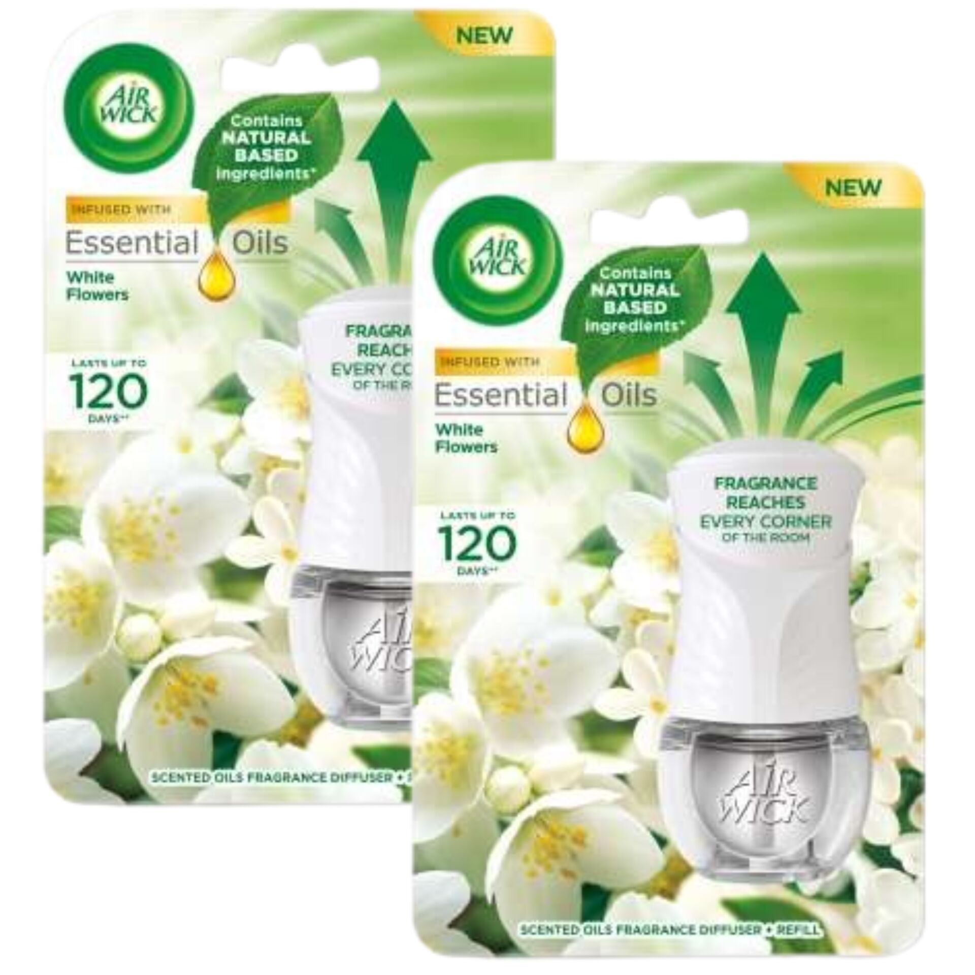 Air Wick Elektromos légfrissítő készülék Fehér Virágok utántöltőv...