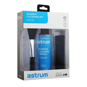 Astrum CS140 3 in 1 LCD kijelző tisztító szett, 100ml folyadék | kendő | ecset 130511484 - Astrum