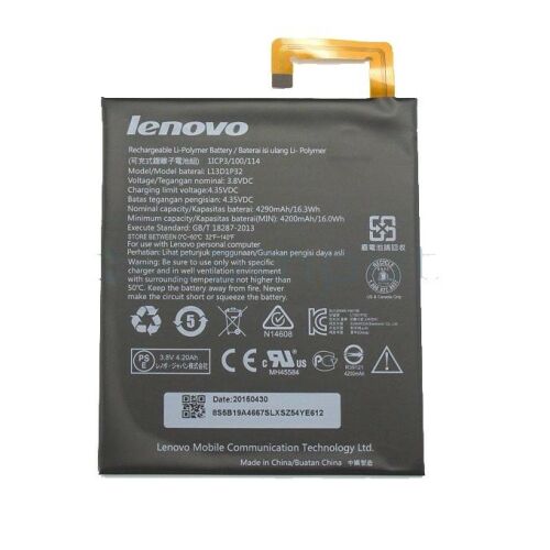 Lenovo L13D1P32 gyári akkumulátor 4290mAh (Ideapad A8-50 A5500) 130511824