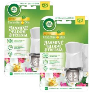 Air Wick Virágzó jázmin és frézia elektromos légfrissítő utántöltő, 2x19ml-es csomag - Háztartási kellék