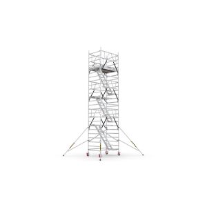 CAGSAN lépcsős gurulóállvány Protube LNME (180)-Munkamagasság:8,5m 130516824 - Gurulóállvány