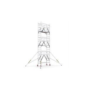 HASZNÁLT CAGSAN PROFI gurulóállvány Protube SN (180)-Munkamagasság: 5,3m 130516858 - Gurulóállvány