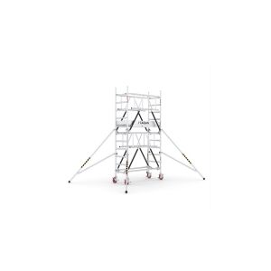 HASZNÁLT CAGSAN PROFI gurulóállvány Protube SN (180)-Munkamagasság: 4,3m 130516865 - Gurulóállvány