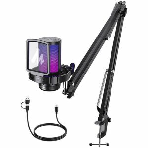 Maono DGM20 S játékmikrofon fekete (DGM20S black) 130518149 - Audio