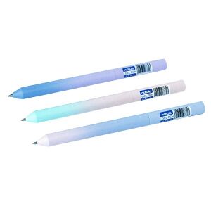 Trei pixuri gel NEBULO 0,5 mm gradient, culori asortate - Stilouri
