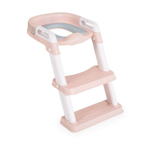 LIFTY lépcsős WC szűkítő kapaszkodóval RÓZSASZÍN