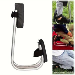 Kerti térdelő szerszám használat közben kollázs - Kerti fotel & Szék