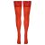 Cottelli Piros Csipkés Combharisnya - 20 Den, Szilikon Szegéllyel 138585721