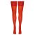 Cottelli Piros Csipkés Combharisnya - 20 Den, Szilikon Szegéllyel 138585721