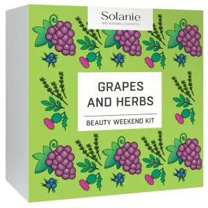 Solanie Grapes & Herbs Beauty Weekend Kit 130530904 - Arcápolási szett