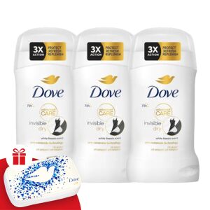 Dove Advanced Care Pen Invisible Dry 3x50ml + darčeková sada na manikúru 130533937