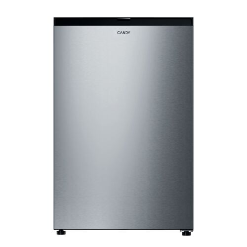 Candy CNOQ2S58EX single door refrigerator, stainless steel finish