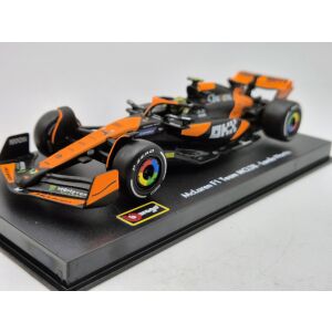 McLaren MCL38 F1 #4 (2024) - Lando Norris - PILÓTÁVAL -  Bburago - 1:43 130535785 - Bburago