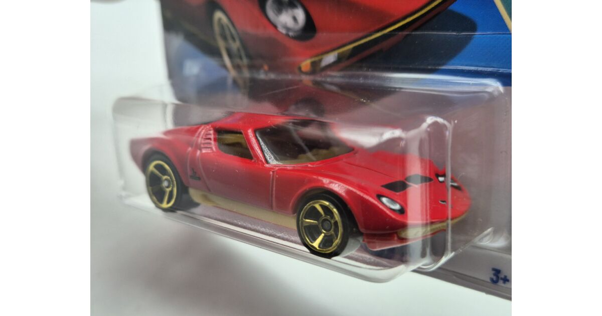 Hot Wheels Lamborghini Miura SV (1971) - HW 70. roky vs. 90. roky 6/10 ...