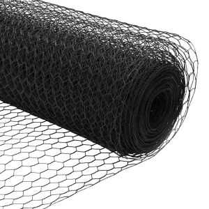 vidaXL Hexagon kerítés Szürke 0.4 x 50 m Acél