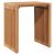 vidaXL Kerti Oldal Asztal 3 pcs Barna 33 x 44,5 x 51 cm Tömör Teakfa 168603674