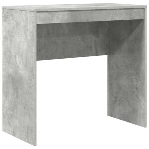 vidaXL Asztal Beton szürke 80 x 40 x 76 cm Faanyag