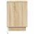 vidaXL Éjjeliszekrény 2 pcs sonoma tölgy 50 x 34.5 x 50 cm Faanyag 140708409