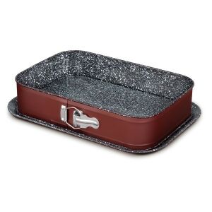 Blaumann BL-4100 Cera Stone Szögletes csatos tortaforma 39x27 cm - Blaumann