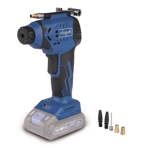 Kompresor bezprzewodowy Scheppach C-AC20-X, 20V, z akcesoriami