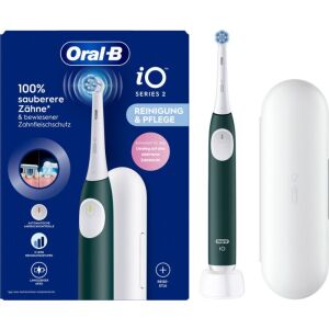 Oral-B iO Series 2 Magnetikus Elektromos Fogkefe tokkal - Zöld