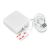 SwitchBot Hub Mini IR intelligens átjáró, fehér, a készülék USB kábellel, 3M ragasztószalaggal és csomagolással