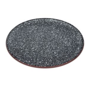 Blaumann Cera Stone pizza forma, 32 cm, tapadásmentes, fekete - Blaumann