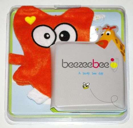 Beezeebee Fürdőkönyv mosdókesztyűvel - Bagoly 30337616