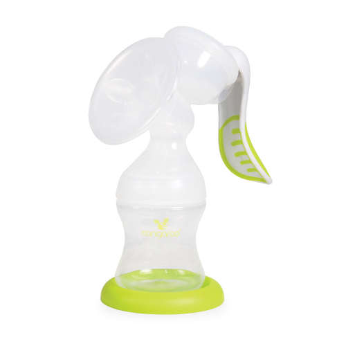 Cangaroo Snowdrop kézi mellszívó, fehér és zöld színben, talppal - Mellszívó