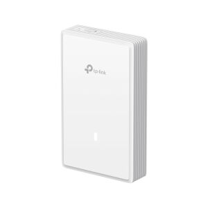 TP-Link EAP725-WALL WiFi 7 Access Point, angled view - TP-Link