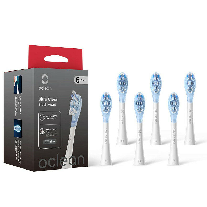 Oclean Ultra Clean fogkefe fej (6db) White