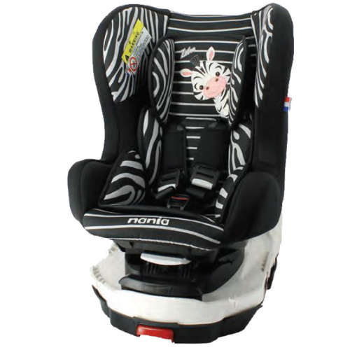 Nania Titan Isofix Animals biztonsági Autósülés 0-18kg - Zebra