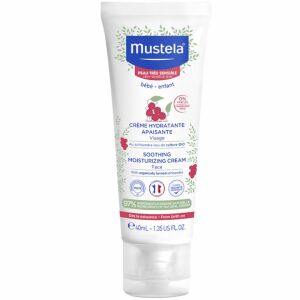 Crema hidratanta calmanta pentru piele sensibila, 40ml, Mustela 130587837 - Loțiuni de corp și produse cosmetice pentru bebeluși