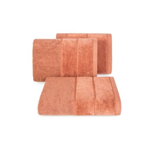 Mari csíkos törölköző Narancssárga 70x140 cm