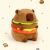 ABYZ™ Jucărie de pluș Capybara Burger, 20cm Animal umplut maro pentru copii