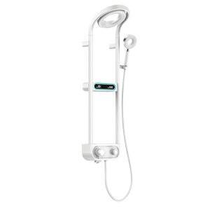 Leziter Tropic fehér digitális zuhanyszett termosztátos csapteleppel - Leziter