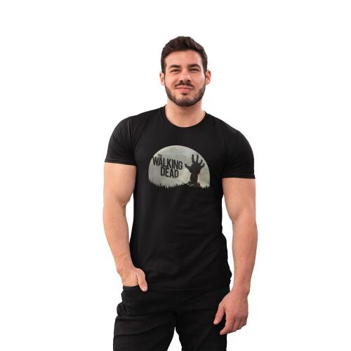 D&B Férfi/Unisex Póló MO00076 Walking Dead Fekete-Méret XL 130596696 - D&B