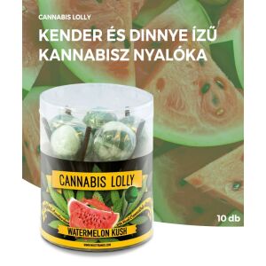 Cannabis Watermelon Kush Lollies – Gift Box (10 Lollies) 130601119 - Cukorka