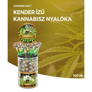 Cannabis Hash Lollies – Display Container (100 Lollies) 130601185 - Cukorka