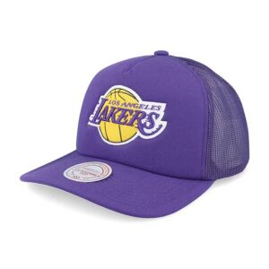 Mitchell & Ness Snapback Los Angeles Lakers Evergreen Trucker hálós sapka Lila ONE 130601242 - Mitchell & Ness
