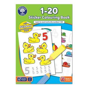 Carte de colorat cu activitati in limba engleza si abtibilduri 1 - 20 130607818
