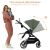 Kinderkraft Yoxi stroller adjustable features